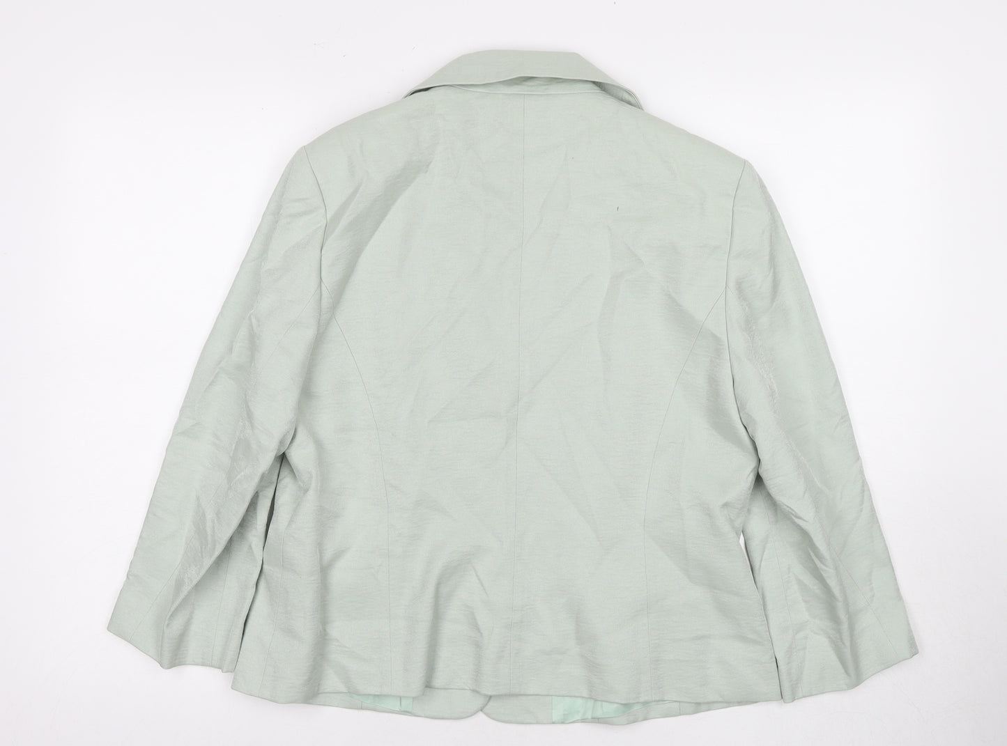 CC Women's Green Blazer, Size 14 - Autumn/Winter