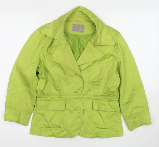 Adolfo Dominguez Women's Green Jacket, Size 10, Casual Wear