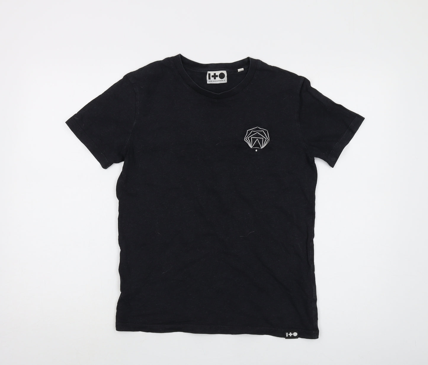 One and Other Black XS Unisex Crew Neck T-Shirt