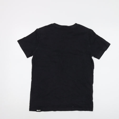 One and Other Black XS Unisex Crew Neck T-Shirt