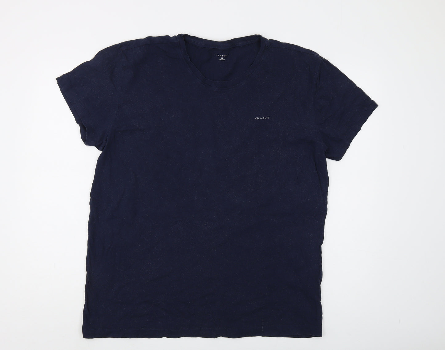 GANT Men's Blue Cotton Crew Neck T-Shirt XL