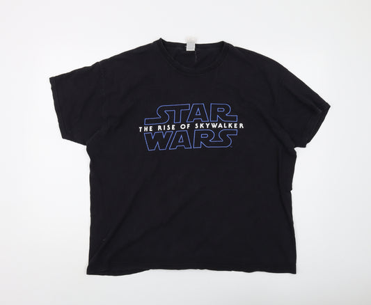 Star Wars Men's Black XL Movie Graphic T-Shirt