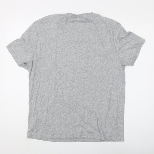 Canterbury Men's Grey Short Sleeve T-Shirt, Size L