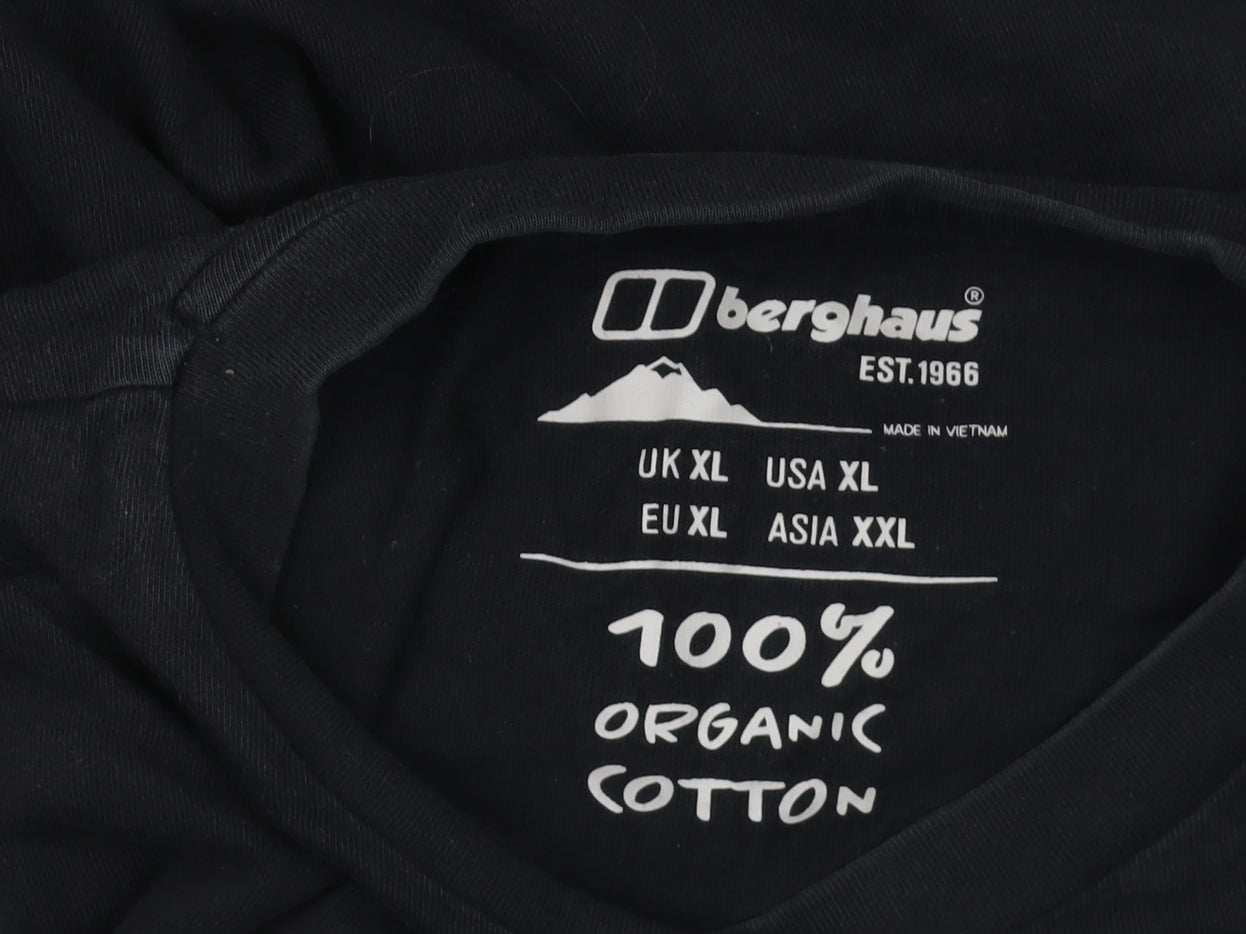 Berghaus Men's Black XL Graphic Outdoor T-Shirt