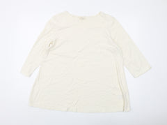 Seasalt Cornwall Women's Ivory Tunic Blouse Size 16