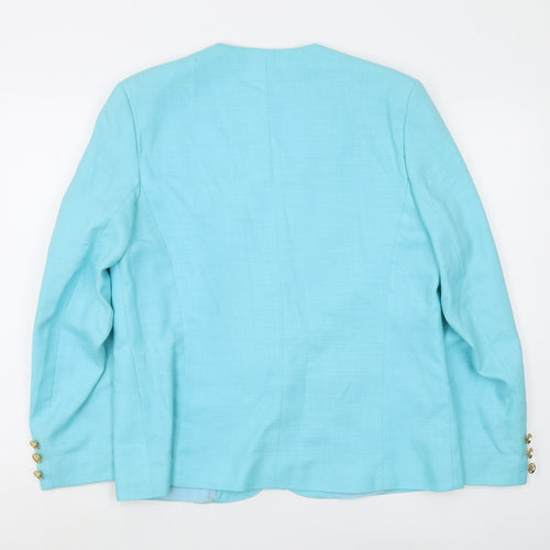 Miss Smith Women's Blue Blazer UK 14 Regular Fit