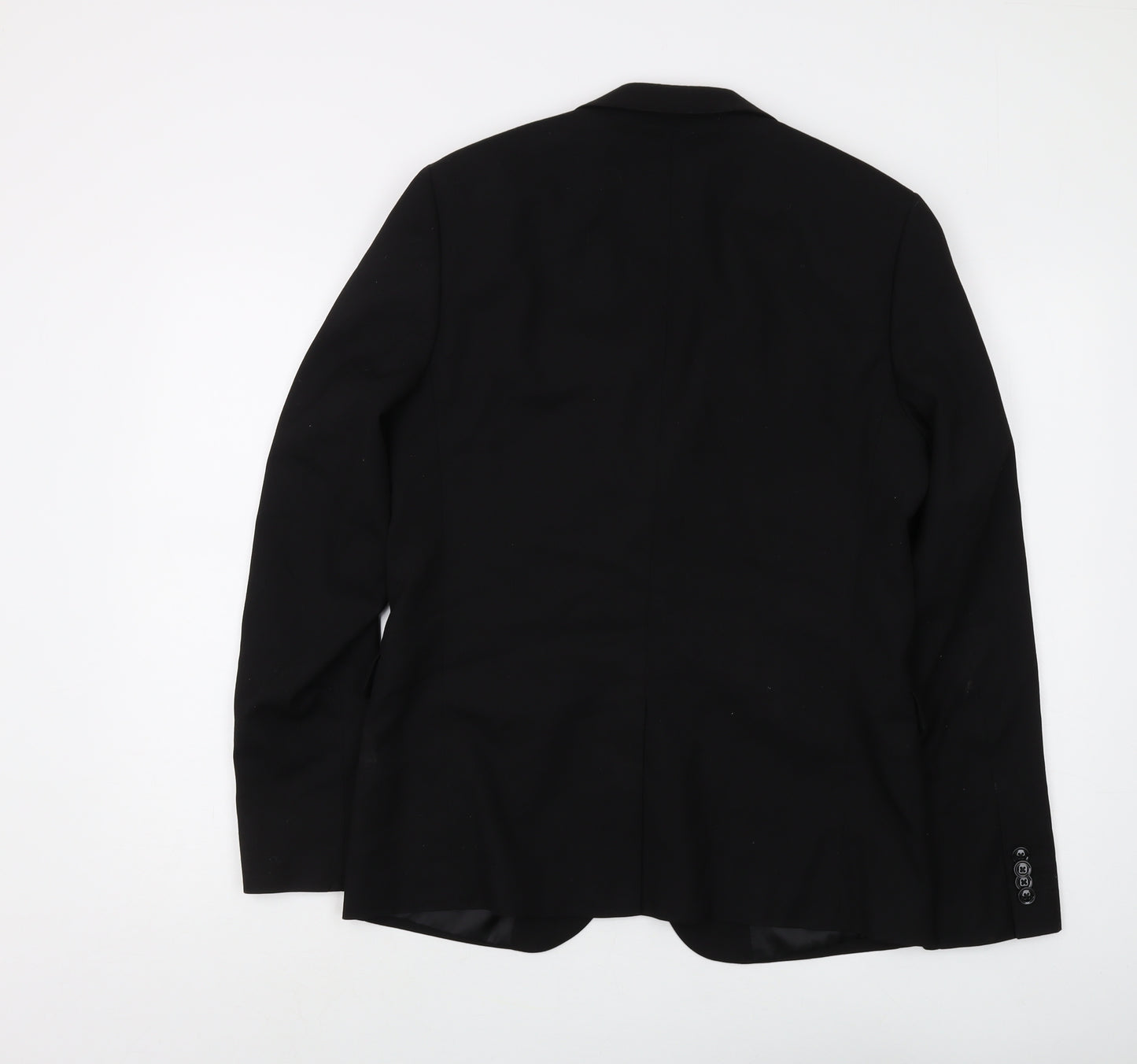 Kenji Black Unisex Blazer Medium Formal Lined