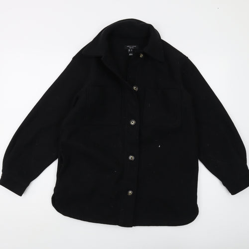 New Look Women's Black Petite Jacket, Size 6