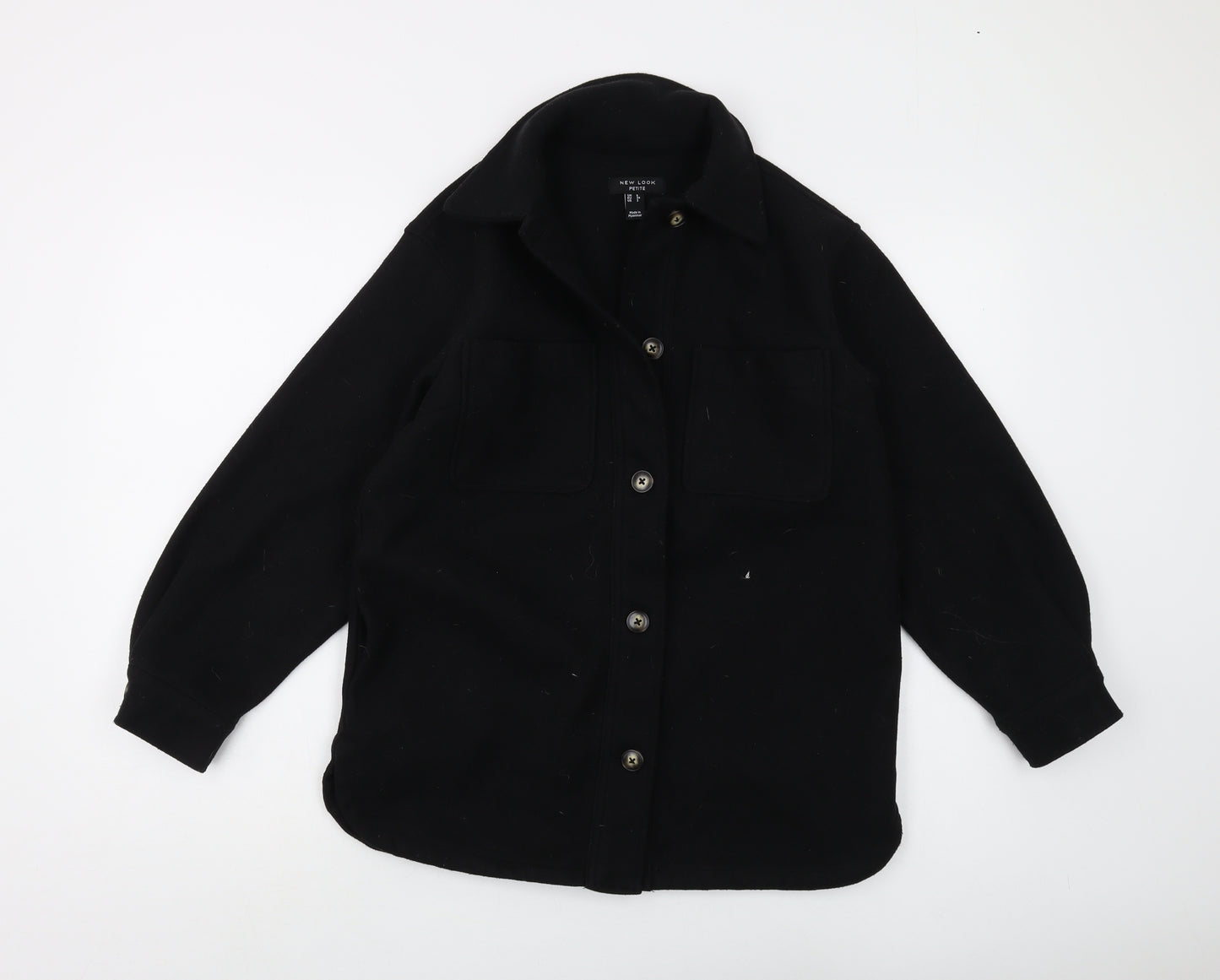 New Look Women's Black Petite Jacket, Size 6