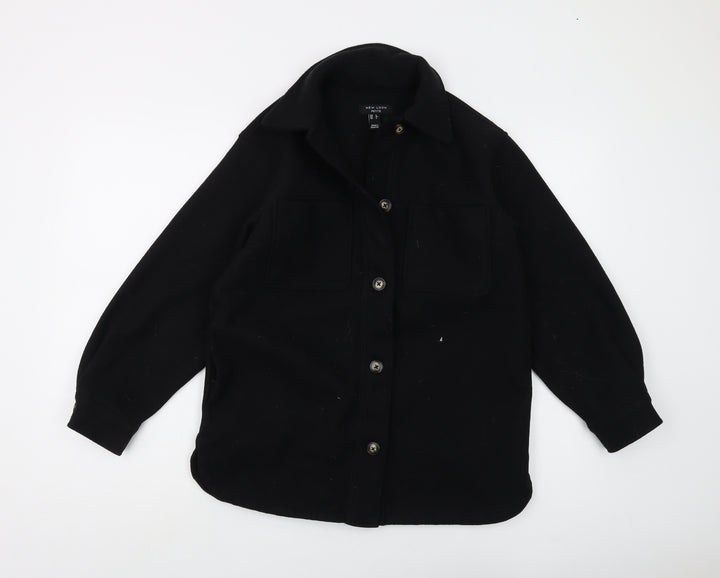 New Look Women's Black Petite Jacket, Size 6