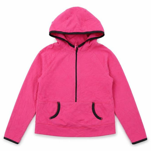 Crane Girls Pink Full Zip Hoodie 7-8 Years - Cosy Fleece