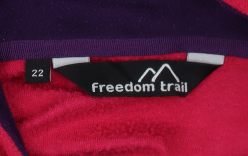 Freedom Trail Women's Red Pullover Sweatshirt Size 22