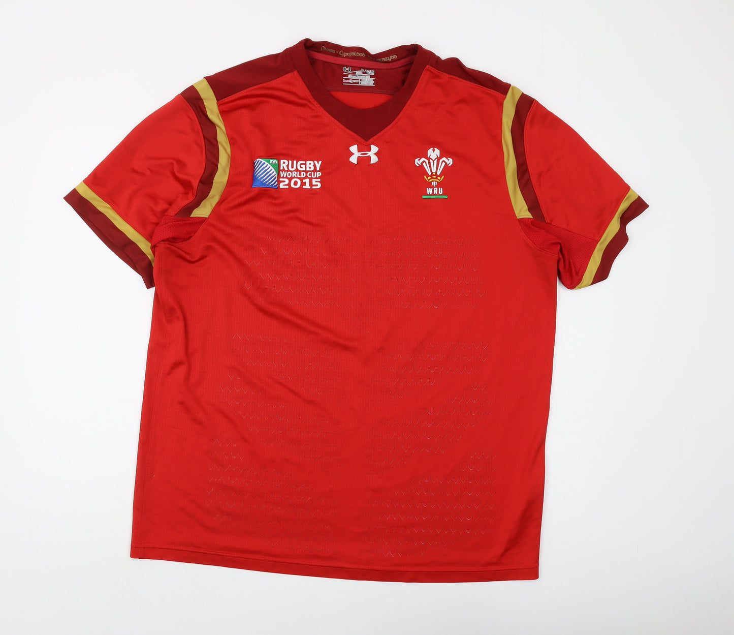 Under Armour Men's Red Rugby Jersey XL