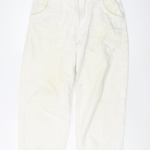 Reclaimed Vintage Women’s White Straight Jeans XS
