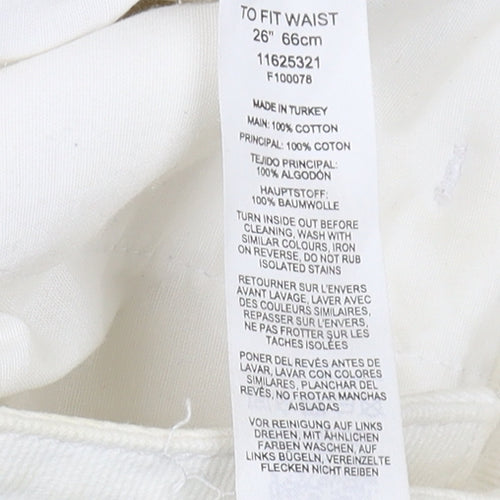 Reclaimed Vintage Women’s White Straight Jeans XS