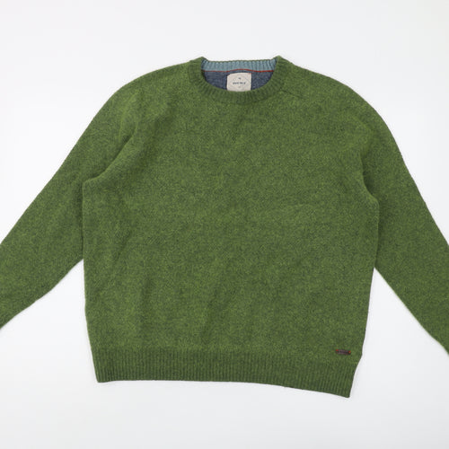 White Stuff Women's Green Crew Neck Jumper, Size XL