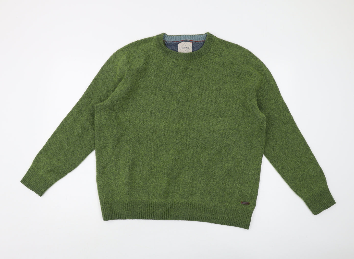 White Stuff Women's Green Crew Neck Jumper, Size XL