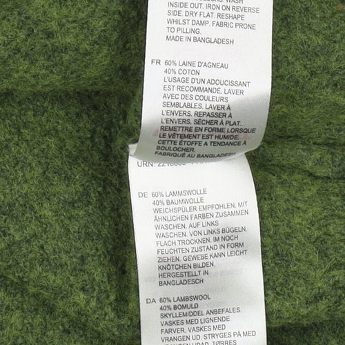 White Stuff Women's Green Crew Neck Jumper, Size XL
