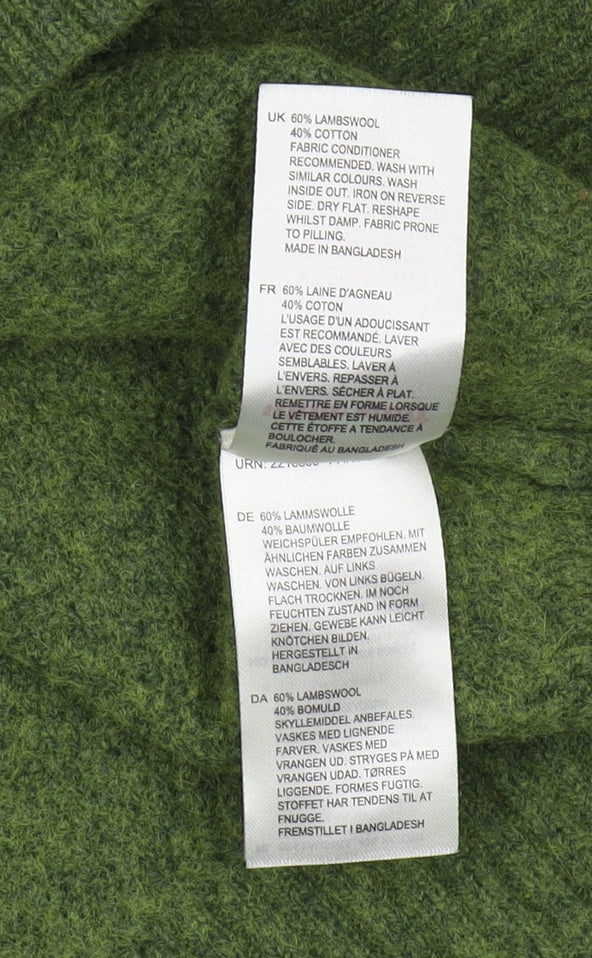 White Stuff Women's Green Crew Neck Jumper, Size XL