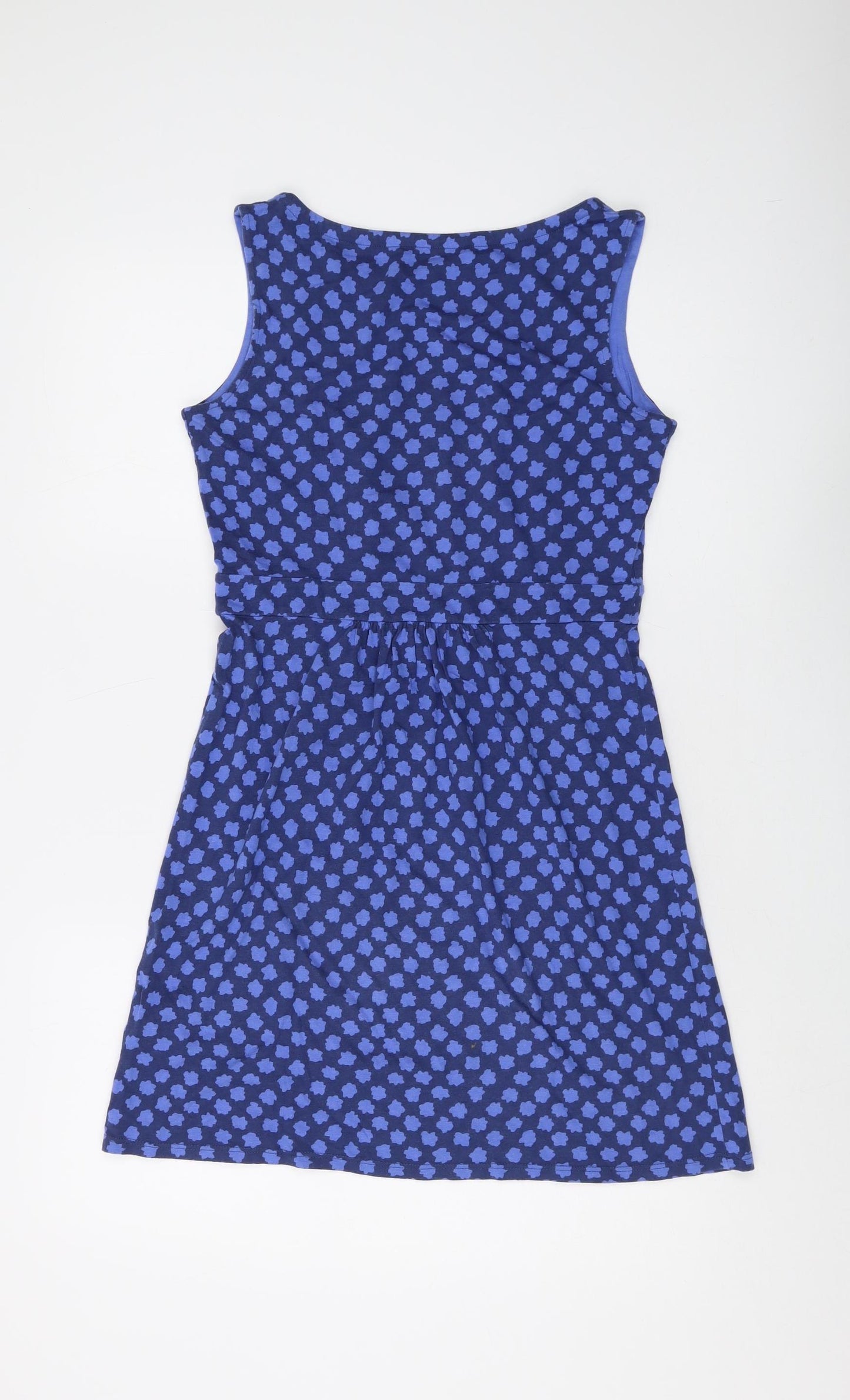 Boden Women's Blue Floral Sleeveless Dress Size 10