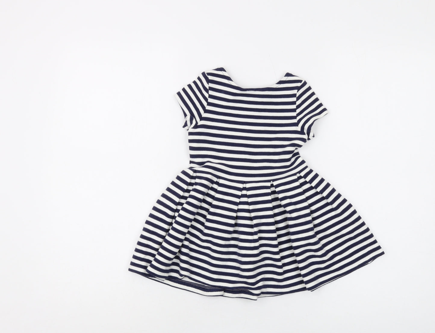 Polo Ralph Lauren Girls Striped Fit & Flare Dress 3-4 Years