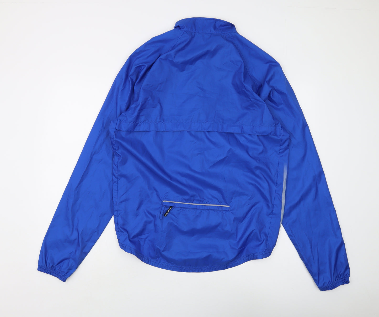 Adidas Men's Blue Windbreaker Jacket, Size L, Lightweight Sportswear