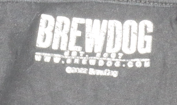 Brewdog Men's Black XL Beer Graphic T-Shirt