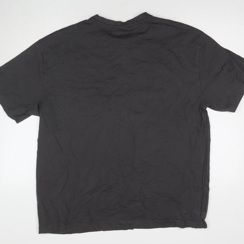 Only & Sons Black 2XL Men's Regular Fit T-Shirt