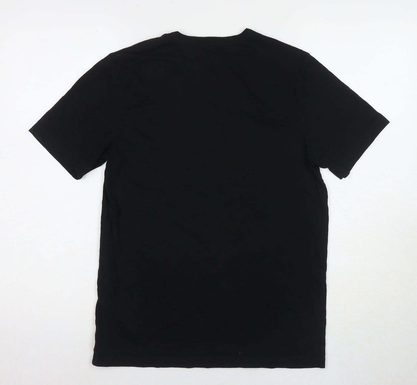 Hugo Boss Men's Black T-Shirt, Regular Fit, Medium