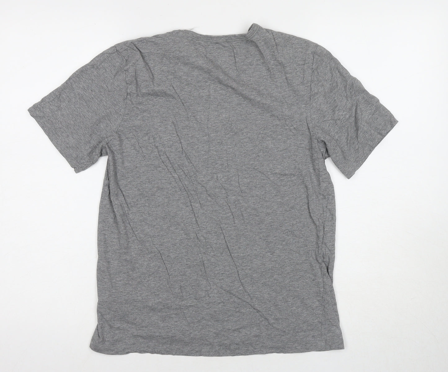 Hugo Boss Men's Grey M Crew Neck Short Sleeve T-Shirt