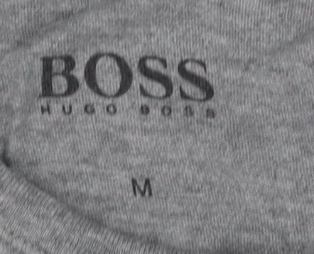 Hugo Boss Men's Grey M Crew Neck Short Sleeve T-Shirt