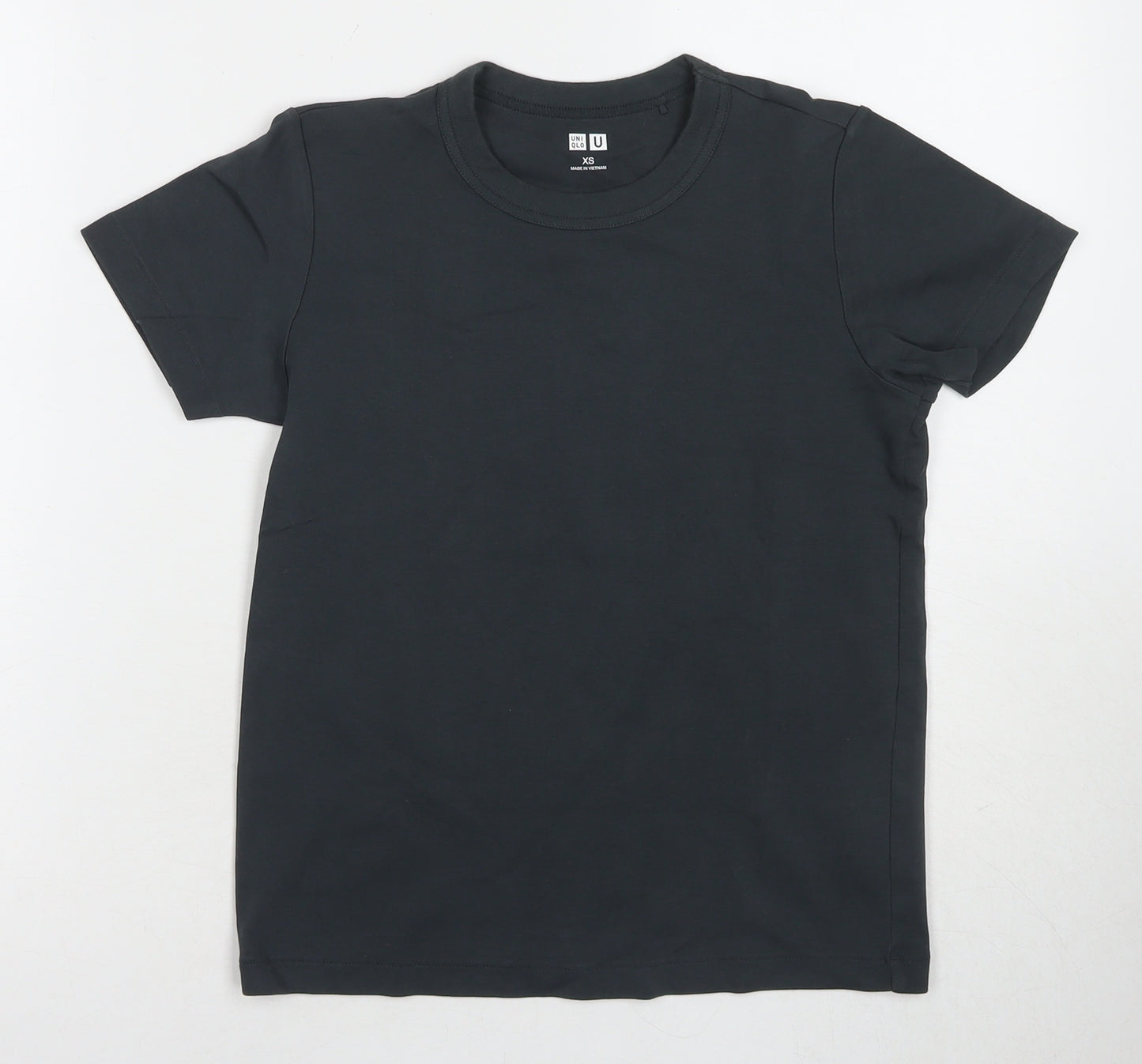 Uniqlo Women Black XS Basic T-Shirt