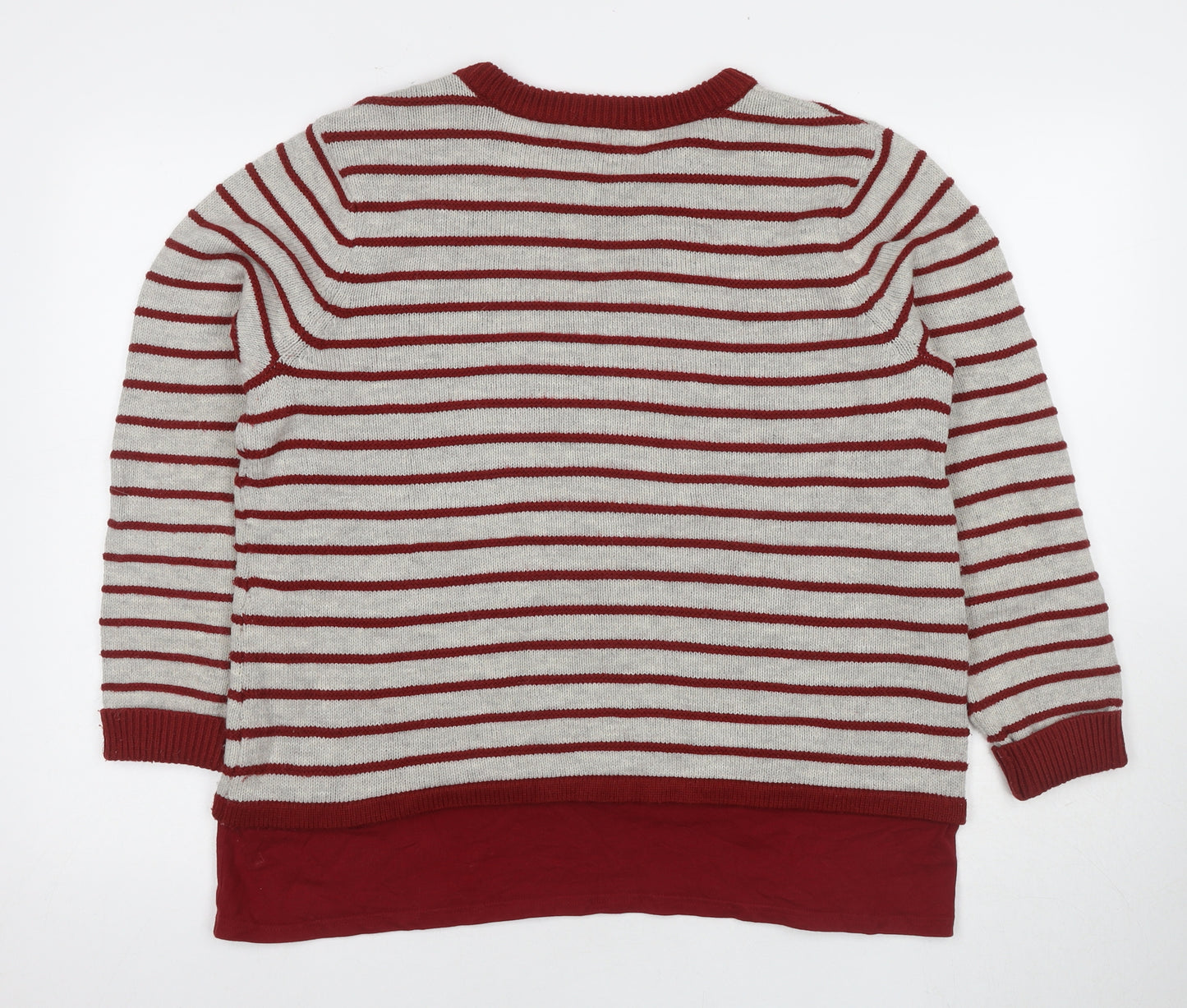 Coton Traders Women's Striped Pullover Jumper