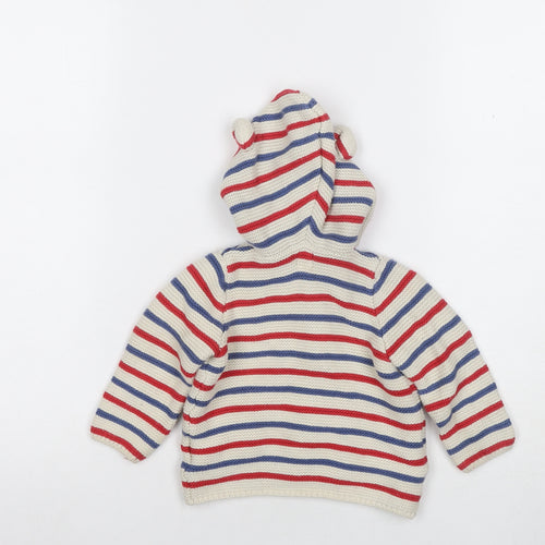 Carter's Unisex Striped Cardigan Jumper 9-12 Months