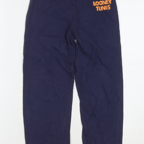 Primark Boys Blue Looney Tunes Lounge Pants, 7-8 Years, Cartoon Style