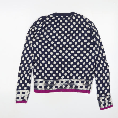 Dickins & Jones Women's Multicoloured Polka Dot Jumper, Size S