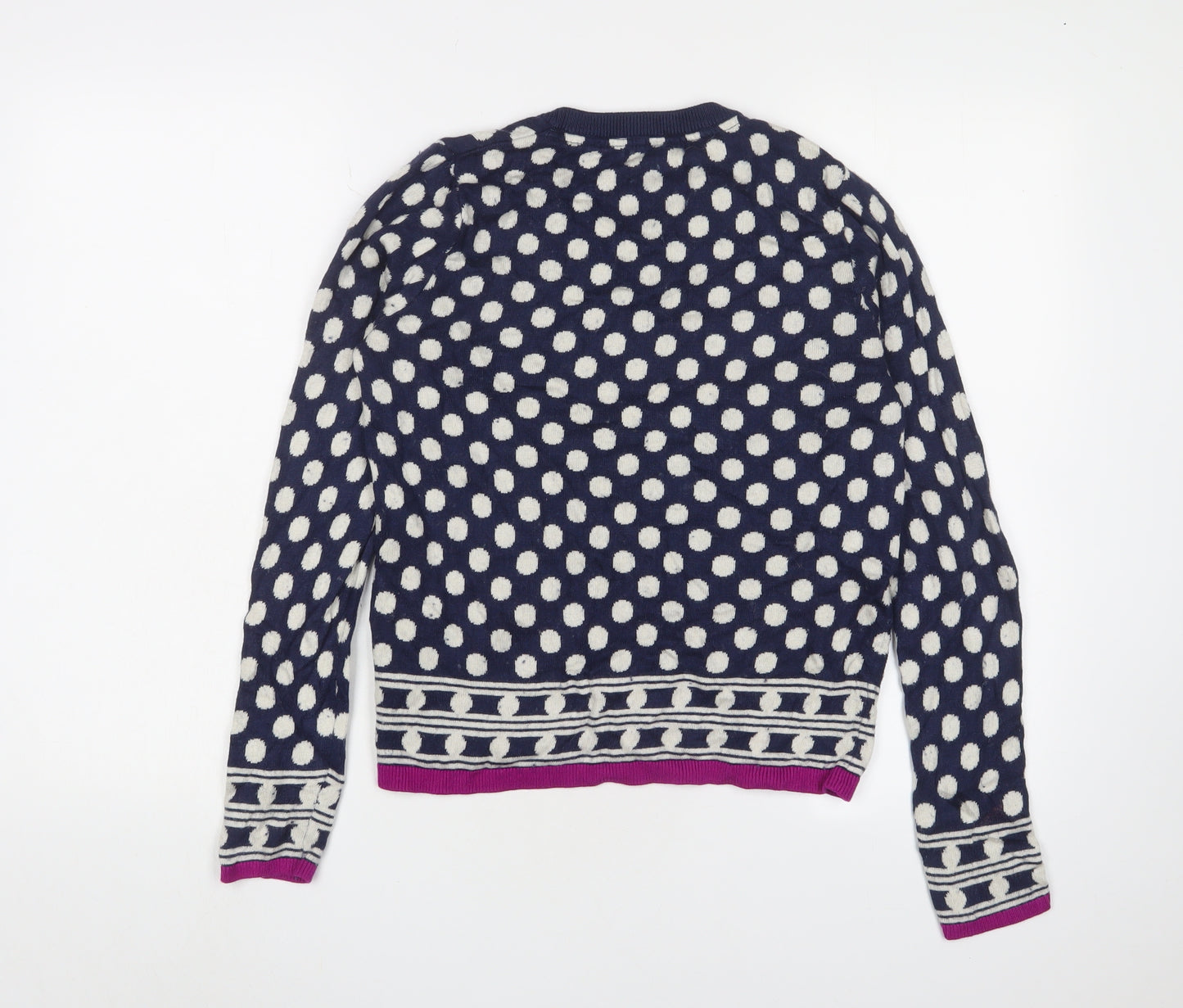 Dickins & Jones Women's Multicoloured Polka Dot Jumper, Size S