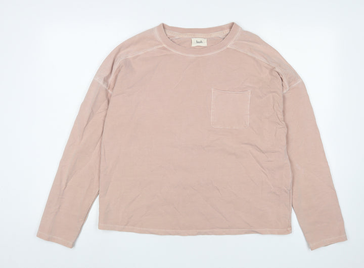 Hush Women's Pink Pullover Sweatshirt, Size S