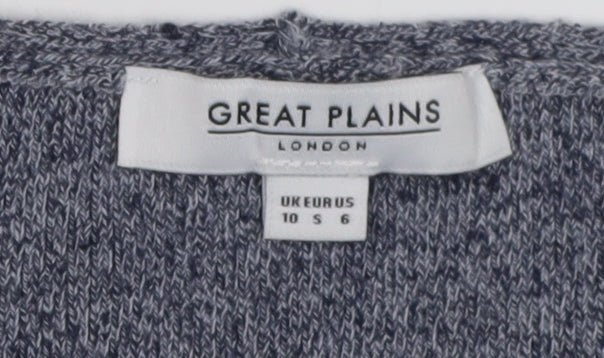 Great Plains Women's Grey Knit Vest Size 10