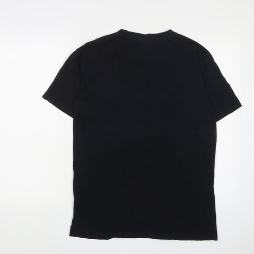 Chunk Men's Black Spider-Man Graphic T-Shirt - Medium