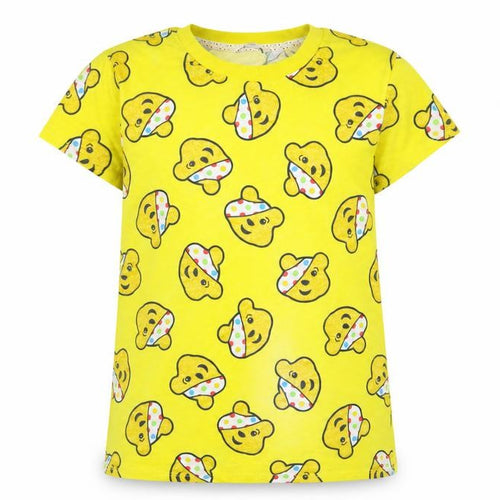 George Women's Yellow Crew Neck T-Shirt 100% Cotton S