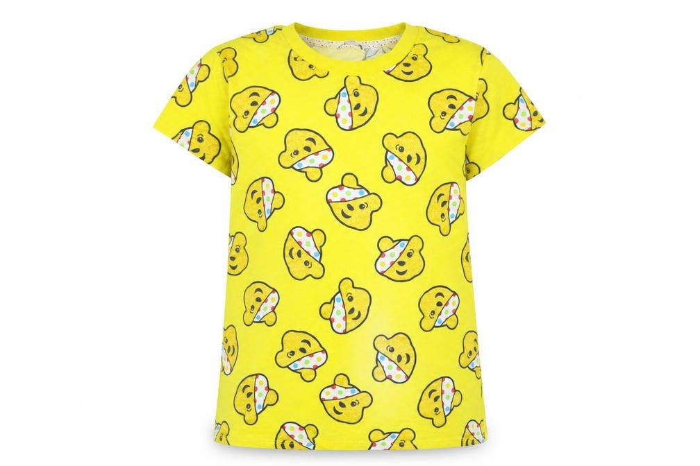 George Women's Yellow Crew Neck T-Shirt 100% Cotton S