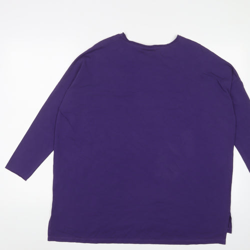 Sahara Women's Purple Long Sleeve T-Shirt XS