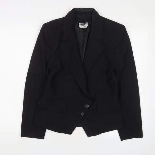 Jacques Vert Women's Black Blazer Size 12 Classic