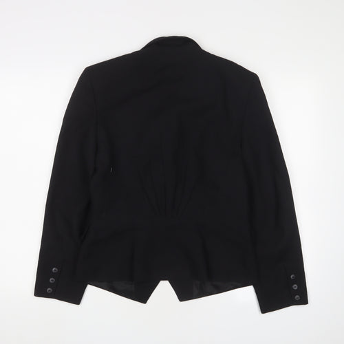 Jacques Vert Women's Black Blazer Size 12 Classic
