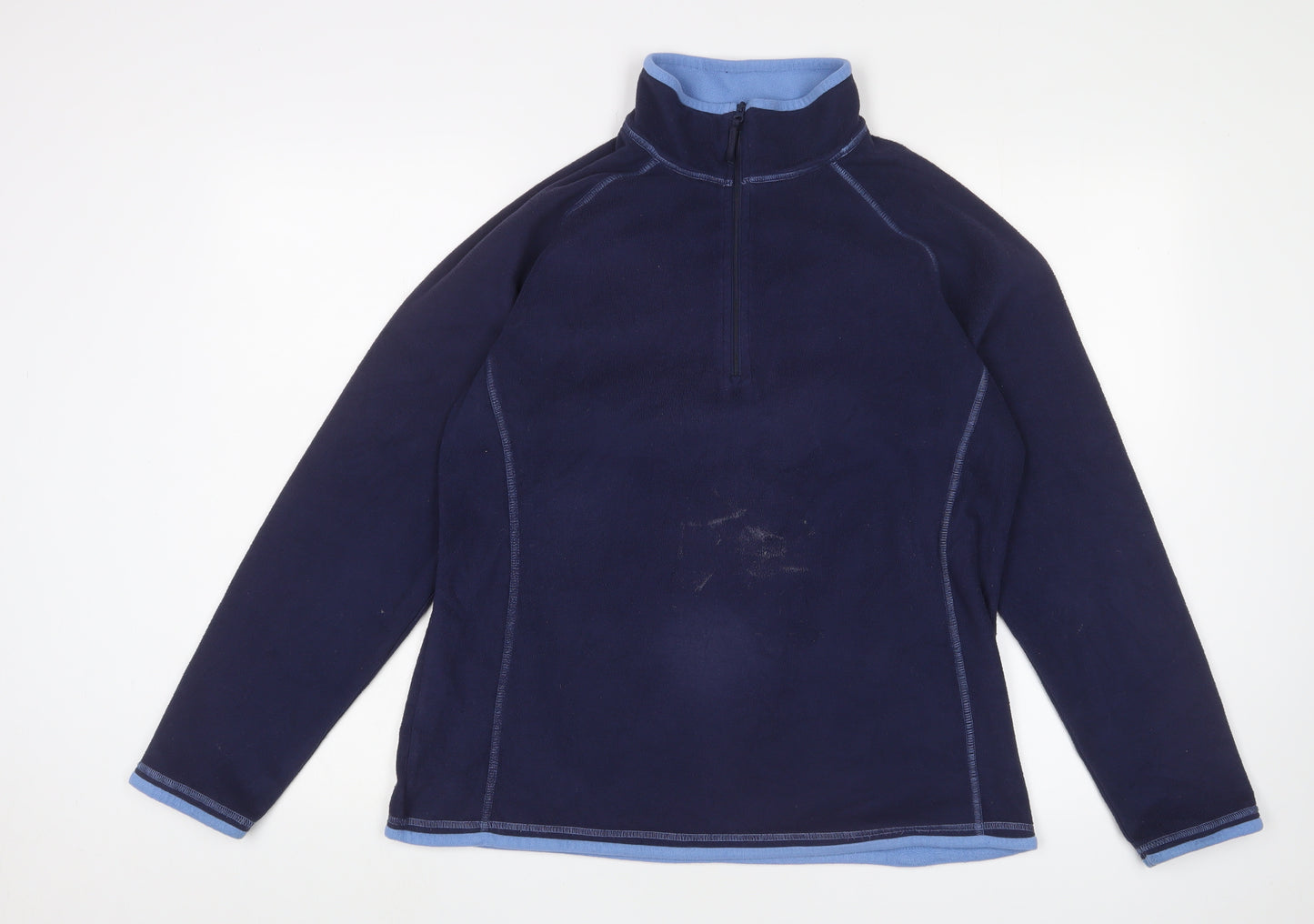 Mountain Warehouse Women's Blue Fleece Pullover Sweatshirt
