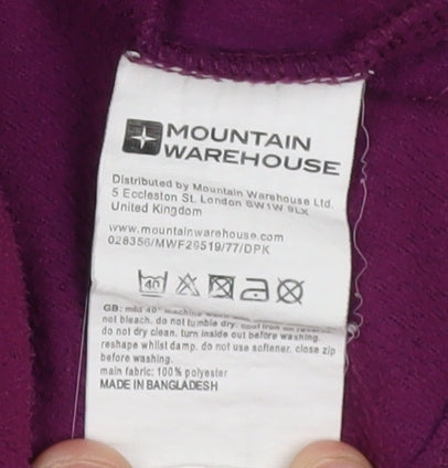 Mountain Warehouse Women's Purple M Pullover Sweatshirt