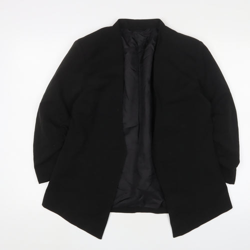 VILA Women's Black Blazer, Size L, Formal, Lined