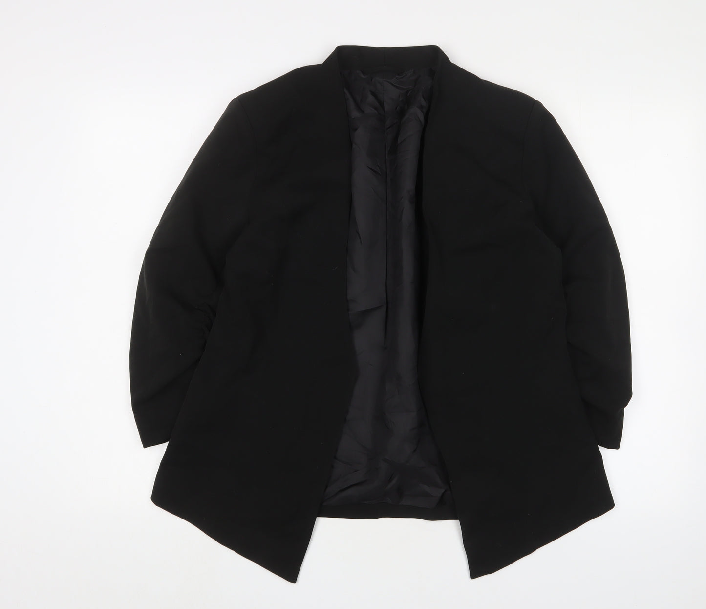 VILA Women's Black Blazer, Size L, Formal, Lined