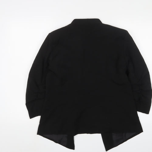 VILA Women's Black Blazer, Size L, Formal, Lined